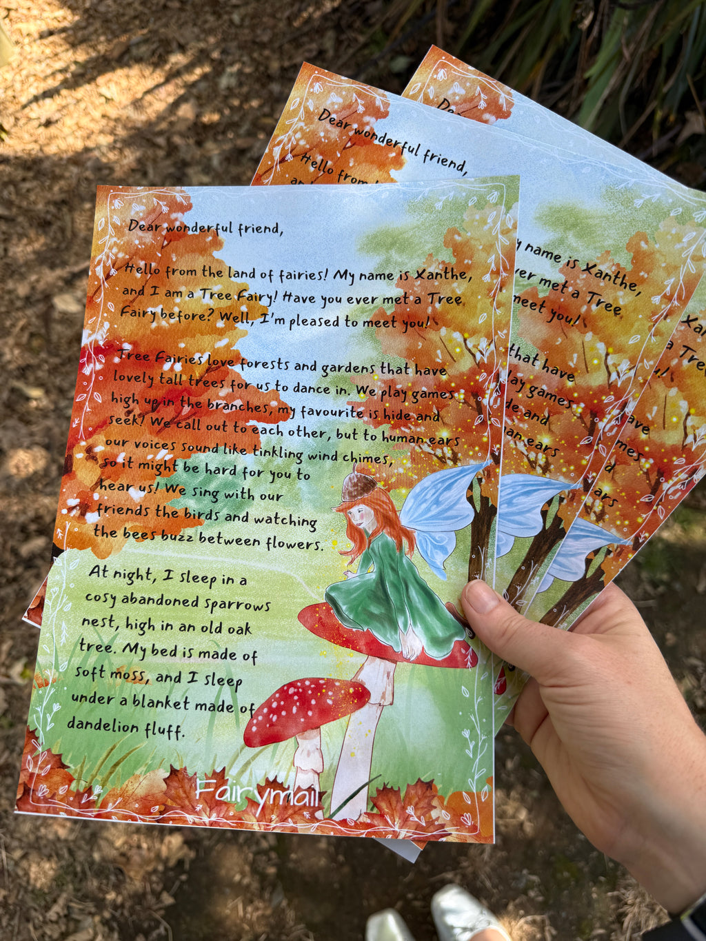 Xanthe (April) SINGLE LETTER - Postage Included