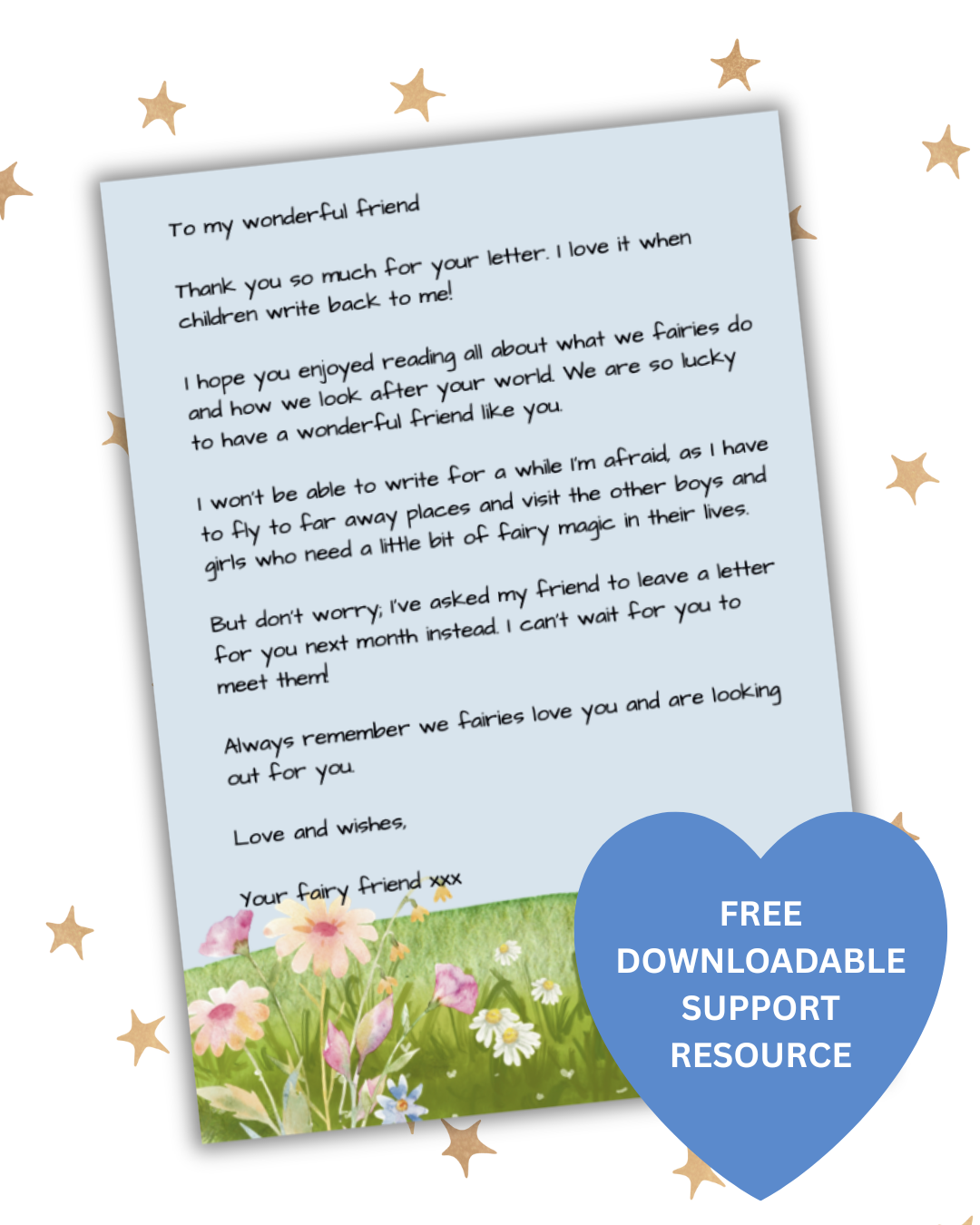 Fairy Response letter- FREE PRINTABLE