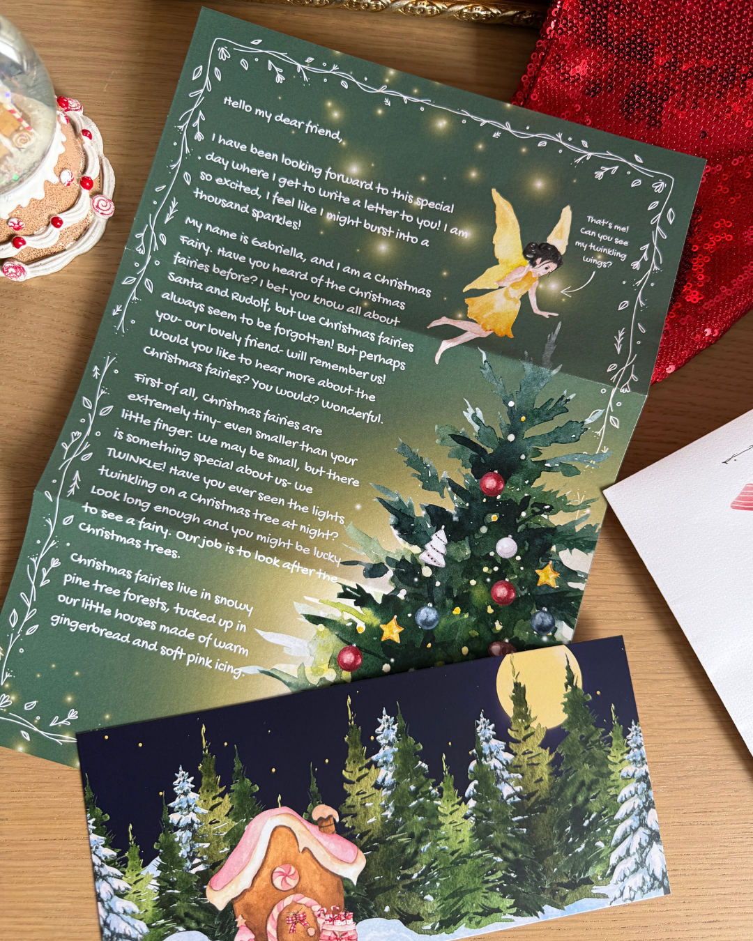 Single Letter- DECEMBER- Postage Included